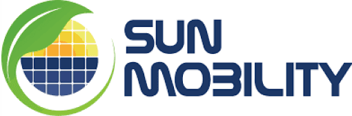 Sun Mobility battery swapping and EV energy partner logo